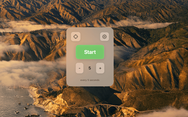 AutoClicker app window